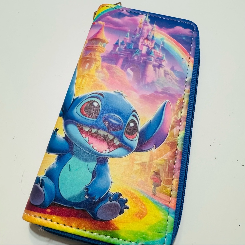 Disney Stitch Rainbow Wallet for Kids